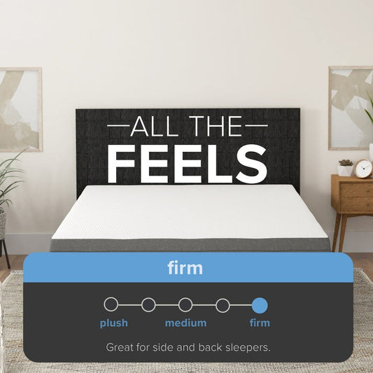 Majestic Sleep Systems -  8” Daisy Firm Gel - Infused Memory Foam Mattress