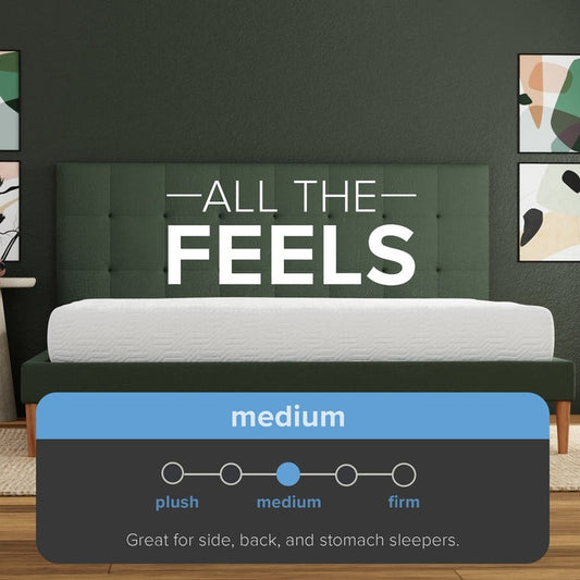 Majestic Sleep Systems - 8” Essentials Medium Memory Foam Mattress