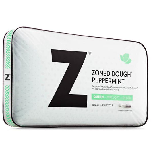 Malouf Zoned Dough® Peppermint Pillow